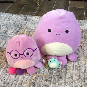VIOLET & FRIENDS SQUISHMALLOWS! EUC!